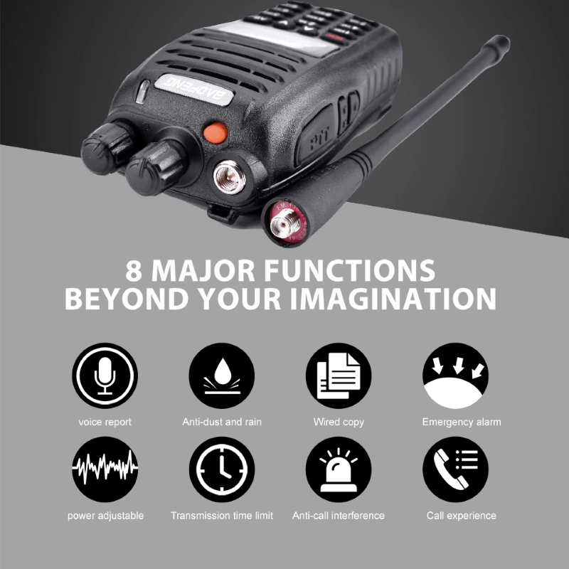 Baofeng UV-B5 5W 99CH Dual Band Ασύρματος Πομποδέκτης